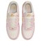Nike Air Force 1 Anti Slip Wear Resistant Low Top Skateboard Shoes Women's Pink White IB2574-600 - фото 542822