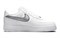 Nike Air Force 1 Low '07 Essential White Metallic Silver Black Women's DD1523-100 - фото 543203