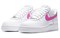 Nike Air Force 1 Low '07 White Fire Pink Women's CT4328-101 - фото 543626