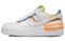 Nike Air Force 1 Low Shadow White Peach Cream Lime Women's DX3718-100 - фото 544480