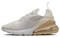 Nike Air Max 270 Light Bone Sail Coconut Milk Sesame Women's DX8951-001 - фото 545765