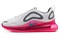 Nike Air Max 720 Pure Platinum Pink Blast GS AQ3196-008 - фото 546104