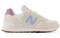 New Balance 574 Beige Baby Pink Ecru Blue Women's WL574RD - фото 568089