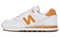 New Balance NB 574 Durable Breathable Low-Top Athletic Shoes Men's White Orange U574FCS - фото 571937