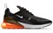 Nike Air Max 270 Black White Total Orange ah8050-014 - фото 574210