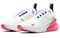 Nike Air Max 270 White Volt Pink Blast Indigo Women's DH0252-100 - фото 574376