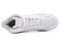 Nike Court Borough Non slip Lightweight Mid Top Skateboard Shoes Men's Pure White 838938-111 - фото 578717