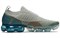 Nike Air VaporMax Moc 2 Light Silver Campfire Orange Celestial Teal Women's AJ6599-005 - фото 589928