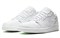 JORDAN 1 Low Triple White Tumbled Leather 553558-130 - фото 596205