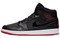 JORDAN 1 Mid Black University Red BQ6578-001 - фото 596215