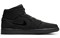 Jordan 1 Mid Triple Black 2020 554724-056 - фото 596288