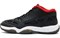 JORDAN 11 Retro Low Ie Black Varsity Red 2011 306008-001 - фото 596537