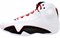 JORDAN 21 White Varsity Red Metallic Silver 2006 313038-161 - фото 596848