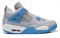 Jordan 4 Retro LS Mist Blue 314254-041 - фото 597016
