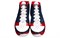 Jordan Air Jordan 23 Howard University PE Abrasion Resistant Breathable Mid Top Basketball Shoes Men's Blue Red FV1334-406 - фото 597342
