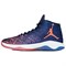 Jordan Anti Slip Wear Resistant Mid Top Basketball Shoes Men's Blue 834268-406 - фото 597405
