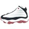Jordan Pro Strong Anti Slip Wear Resistant High Top Basketball Shoes Men's White Red DC8418-116 - фото 598110