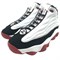 Jordan Pro Strong Anti Slip Wear Resistant High Top Basketball Shoes Men's White Red DC8418-116 - фото 598112