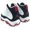 Jordan Pro Strong Anti Slip Wear Resistant High Top Basketball Shoes Men's White Red DC8418-116 - фото 598113