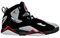 JORDAN True Flight Black Varsity Red Wolf Grey 342964-060 - фото 598374