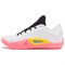 Jordan Zion 4 Cushioning Abrasion Resistant Breathable Low Top Basketball Shoes Men's Pink White FD0591-101 - фото 598576
