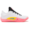 Jordan Zion 4 Cushioning Abrasion Resistant Breathable Low Top Basketball Shoes Men's Pink White FD0591-101 - фото 598577