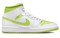 JORDAN 1 Mid White Lime Women's BQ6472-131 - фото 598974