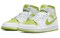 JORDAN 1 Mid White Lime Women's BQ6472-131 - фото 598975