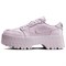 Jordan Air Jordan 1 Anti Slip Wear Resistant Low Top Casual Shoes Women's Purple HF3184-500 - фото 599142