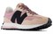 New Balance 327 White Black Pink Women's WS327WE - фото 599555