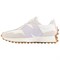 New Balance NB 327 Anti Slip Wear Resistant Low Top Running Shoes Women's White Purple WS327OS - фото 600372