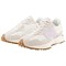 New Balance NB 327 Anti Slip Wear Resistant Low Top Running Shoes Women's White Purple WS327OS - фото 600375
