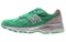 New Balance NB 990 V3 Abrasion Resistant Breathable Low Top Running Shoes Women's Green Gray W990BA3 - фото 600551
