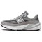 New Balance NB 990 V6 Anti Slip Wear Resistant Low Top Casual Running Shoes Women's Gray 19382298 - фото 600564