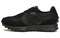 New Balance 327 Black White Tongue Logo MS327CTB - фото 601245