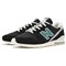 New Balance Anti Slip Wear Resistant Low Top Casual Running Shoes Men's Black Gray White CM996CI2 - фото 601845