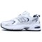 New Balance Anti Slip Wear Resistant Low Top Casual Running Shoes Men's Silver NBMR530SGWHITE - фото 601848