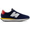 New Balance NB 237 Slip Resistant, Abrasion Resistant, Breathable Low Top Casual Running Shoes Men's Blue White MS237VI - фото 602340