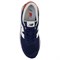 New Balance NB 237 Slip Resistant, Abrasion Resistant, Breathable Low Top Casual Running Shoes Men's Blue White MS237VI - фото 602342