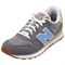 New Balance NB 500 Anti Slip Wear Resistant Low Top Casual Shoes Men's Gray Blue GM500TBW - фото 602391