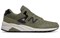 New Balance NB 580 Cushioning Anti Slip Wear Resistant Breathability Low Top Running Shoes Men's Army Green MRT580XE - фото 602420