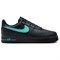Nike Air Force 1 Anti Slip Wear Resistant Low Top Skateboard Shoes Men's Black Aurora Green HQ2037-002 - фото 603014