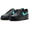 Nike Air Force 1 Anti Slip Wear Resistant Low Top Skateboard Shoes Men's Black Aurora Green HQ2037-002 - фото 603017