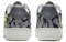 Nike Air Force 1 Low '07 Lx Light Smoke Grey Camo Embroidery CV1725-001 - фото 603205