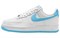 Nike Air Force 1 Low '07 White Aquarius Blue FQ4296-100 - фото 603276