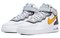 Nike Air Force 1 Mid Athletic Club White Dark Sulfur DH7451-101 - фото 603704