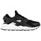 Nike Air Huarache Run Black Flat Silver White 318429-029 - фото 603975