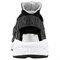 Nike Air Huarache Run Black Flat Silver White 318429-029 - фото 603977