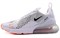 Nike Air Max 270 White Black Total Orange AH8050-106 - фото 604392