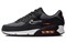 Nike Air Max 90 3D Swoosh Black Grey Orange DR5642-001 - фото 604445